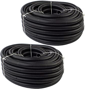 TSLT14-200 200 feet 1/4" split loom wire tubing hose cover auto home marine