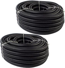 Load image into Gallery viewer, DC Sound 1/4" 5mm 200 Feet Split Wire Loom Cable Sleeves Conduit Protective Tubing