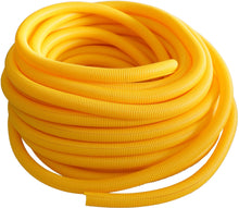 Charger l&#39;image dans la galerie, Absolute SLT14-100YL 100&#39; 1/4&quot; 5mm yellow split wire loom conduit polyethylene corrugated tubing sleeve tube