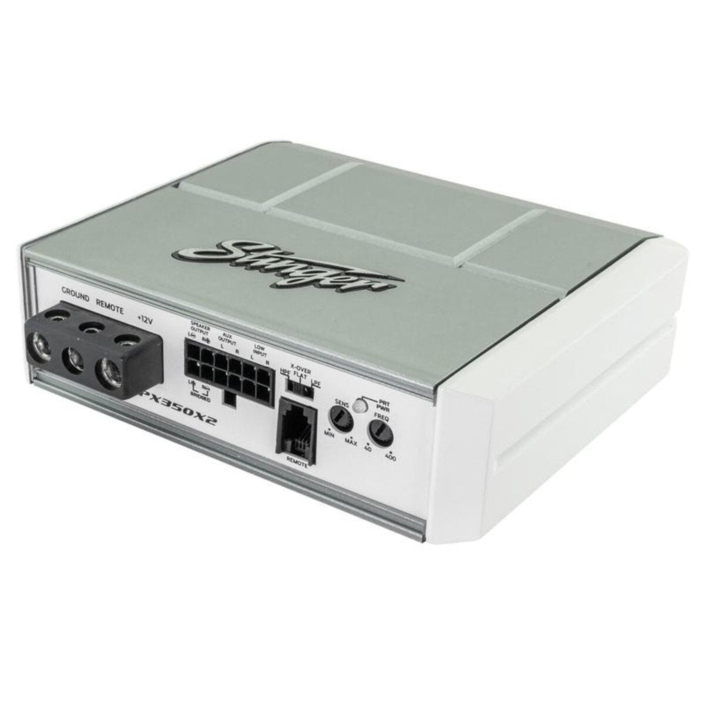 Stinger SPX350X2 Micro 2 Channel 350 Watt Marine-grade Amplifier