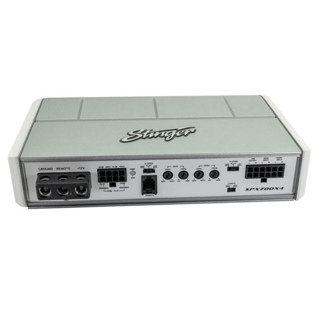 Stinger SPX700X4 700W RMS Class D SPX Series 4 Channel Marine and Powersports Amplifier