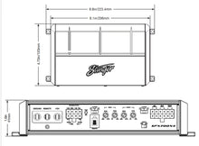Charger l'image dans la galerie, Stinger SPX700X4 700W RMS Class D SPX Series 4 Channel Marine and Powersports Amplifier