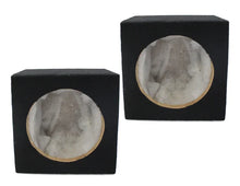 Load image into Gallery viewer, 2 Car Audio 6.5" speaker Box Enclosure carpet Texture Terminal Cups