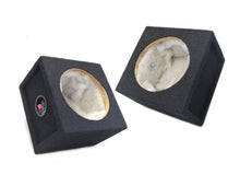 Load image into Gallery viewer, Absolute USA SQ6.5PKB 6.5&quot; Square Empty Box Speakers, Set of Two (Black)