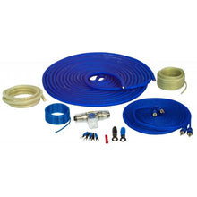 Charger l'image dans la galerie, Stinger SS1200XS 1200W Amp Kit w/ Blue Twisted RCA &amp; Satin Acc Fuse Holder w/ 150A Fuse