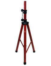 Charger l'image dans la galerie, MR DJ SS350R Universal Red Folding Tripod PRO PA DJ Home On Stage Speaker Stand