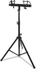 Charger l&#39;image dans la galerie, 2 MR TRUSS Universal Black Pro Lighting 7&#39; Tripod Light Stand &amp; Square Truss T-Bar Adapter