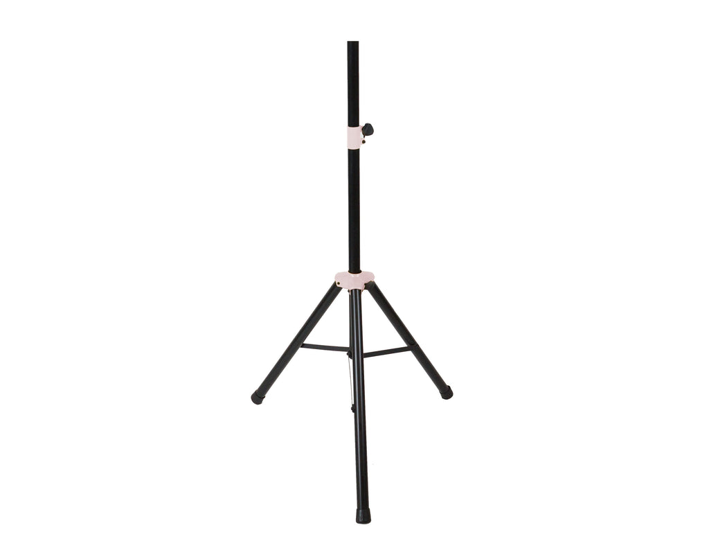 MR DJ STSPLI-SS350W Adjustable T-Bar Stage Lighting Extension with Speaker Stand