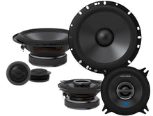 Load image into Gallery viewer, Alpine S-Series S-S65C 6.5&quot; 2-Way Component Speaker &amp; S-S40 4&quot; Coaxial Speakers