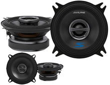 Load image into Gallery viewer, Alpine S-Series S-S40 4&quot; 2-Way Coaxial Speakers &amp; S-S50 5-1/4&quot; Coaxial Speakers