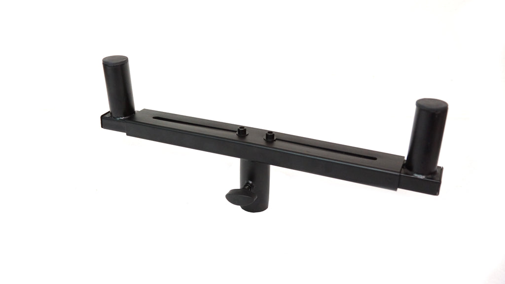 2 MR DJ SSD80 Universal Dual Speaker Pole Mount Adjustable Bars for PA/DJ Speaker Cabinets