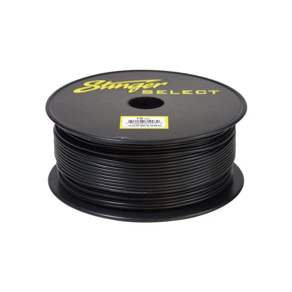 Stinger SSPW18BK 500 ft. 18 Gauge Primary copper Wire Black