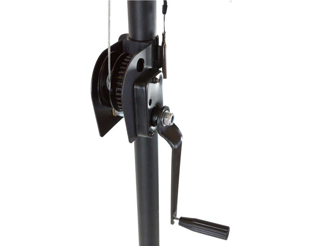 MR DJ ST150-2-10-1 DJ Lighting Truss Stand Dual Crank-Up Stand & 5FT X 10" Triangle Truss