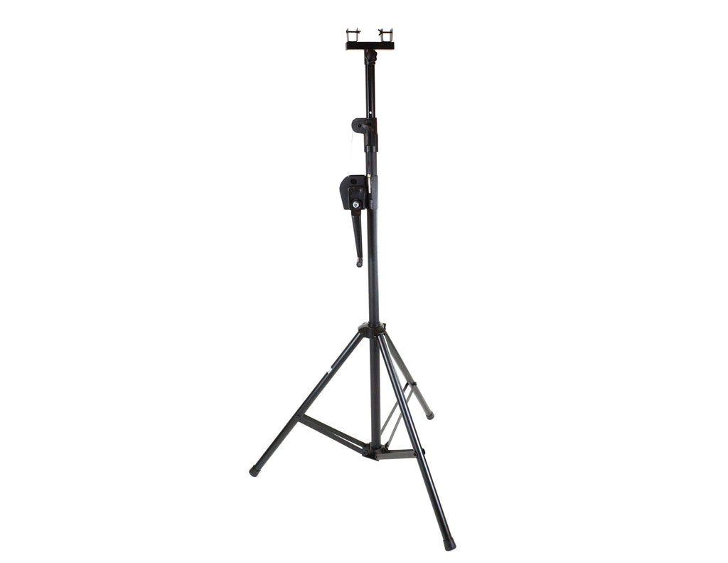 MR DJ ST150-2-10-1 DJ Lighting Truss Stand Dual Crank-Up Stand & 5FT X 10" Triangle Truss