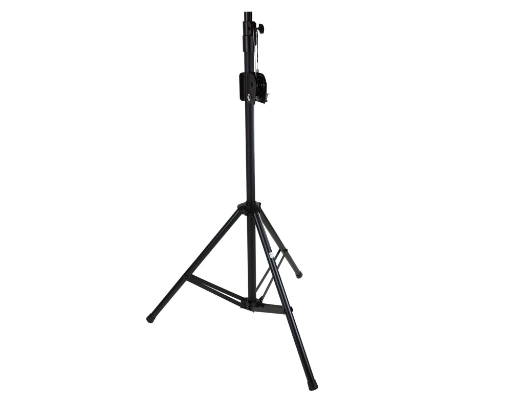 MR DJ ST150-2-6-1 DJ Lighting Truss Stand Dual Crank-Up Stand & 5FT X 6" Triangle Truss