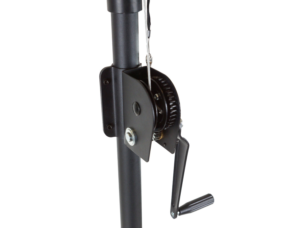 MR DJ ST150-2-6-3 DJ Lighting Truss Stand Dual Crank-Up Stand & 15FT X 6" Triangle Truss