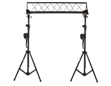 Load image into Gallery viewer, MR DJ ST150-2-10-1 DJ Lighting Truss Stand Dual Crank-Up Stand &amp; 5FT X 10" Triangle Truss