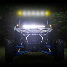 Charger l'image dans la galerie, Hexcore STL20LB 20-Inch Straight LED Light Bar, Driving Beam with Amber &amp; White Position Light