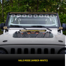 Charger l'image dans la galerie, Hexcore STL20LB 20-Inch Straight LED Light Bar, Driving Beam with Amber &amp; White Position Light