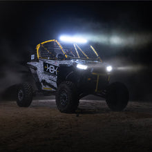 Charger l'image dans la galerie, Hexcore STL30CLB 30-Inch Curved LED Light Bar, Driving Beam with Amber &amp; White Position Light