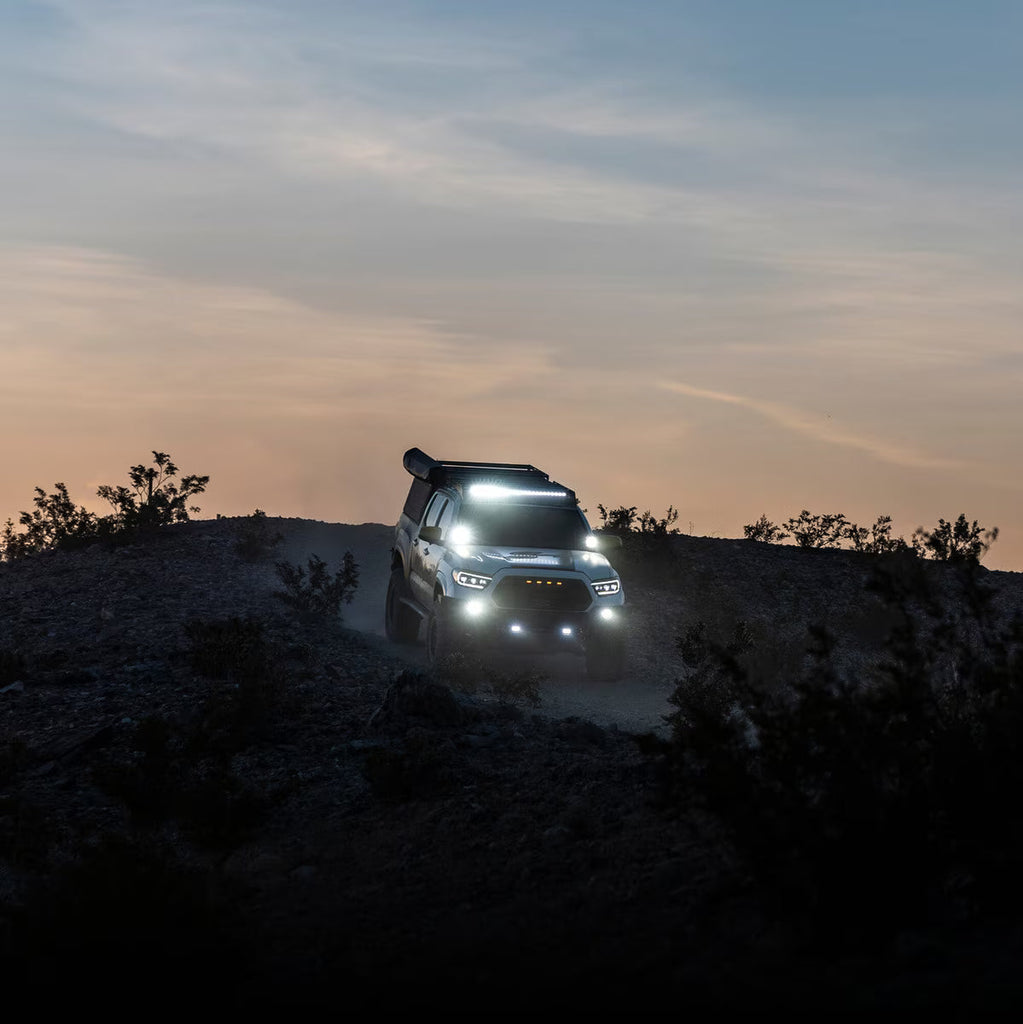 Hexcore STL40CLB 40-Inch Curved LED Light Bar, Driving Beam with Amber & White Position Light