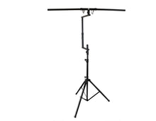 Load image into Gallery viewer, MR DJ STSPLI-SS350 Adjustable T-Bar Stage Lighting Extension with Speaker Stand