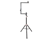 Load image into Gallery viewer, MR DJ STSPLI-SS350W Adjustable T-Bar Stage Lighting Extension with Speaker Stand