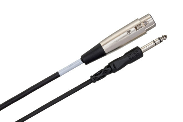 Hosa STX-115F XLR Female to 1/4" TRS Male Cable 15 foot