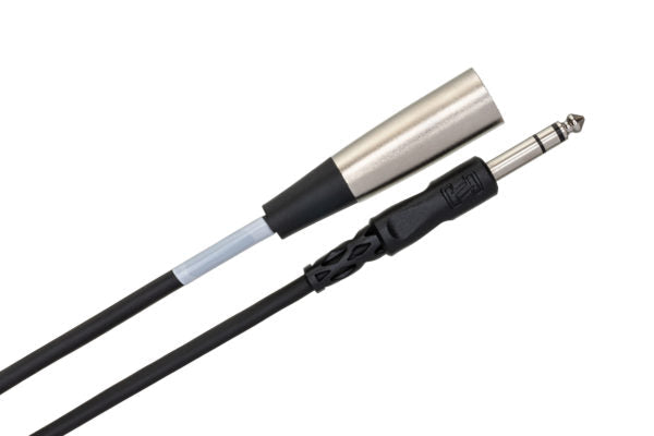 Hosa STX-110M 1/4" TRS Male to XLR Male Cable 10 foot