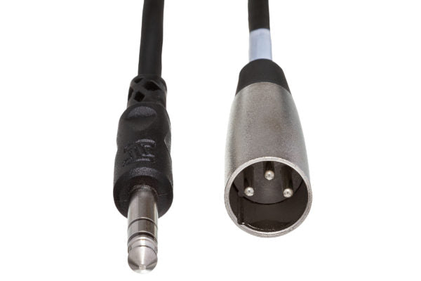 Hosa STX-110M 1/4" TRS Male to XLR Male Cable 10 foot