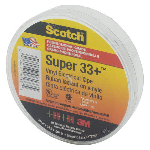 Install Bay SUPER33-10 Super 33+ Premium Electrical Tape - 10 Pack