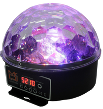 Charger l&#39;image dans la galerie, MR DJ SUPERDOME LED Crystal Magic Ball DJ Strobe Light 6 LED 6 Colors Sound Activated DMX512