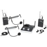 Samson SWC288MPR-D 288m Presentation Dual-Channel Wireless Lavalier & Headset Microphone System