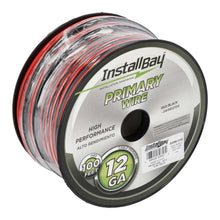 Charger l'image dans la galerie, Install Bay SWRB12100 Speaker Wire 12 Gauge All Copper Red-Black Paired Coil - 100 ft