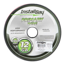 Charger l'image dans la galerie, Install Bay SWRB12100 Speaker Wire 12 Gauge All Copper Red-Black Paired Coil - 100 ft