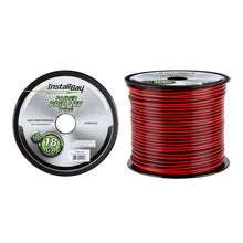 Charger l'image dans la galerie, Install Bay SWRB18500 Speaker Wire 18 Gauge All Copper Red-Black Paired Coil - 500 ft