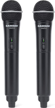 Load image into Gallery viewer, SAMSON Stage 212 Dual VHF Handheld Wireless Microphone System with (2) Q6 Mics