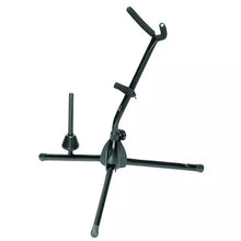 Load image into Gallery viewer, On-Stage SXS7101B Alto/Tenor Saxophone Stand with Flute Peg