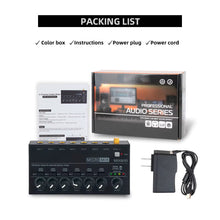 Load image into Gallery viewer, MR DJ MIX600 Ultra Low-Noise 6-Channel Line Mixer Stereo/Single Track Switch Microphone