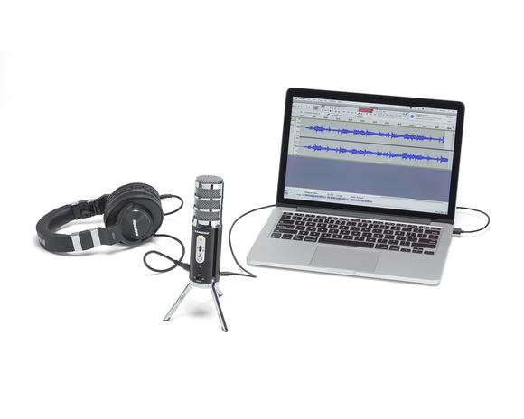 Samson Satellite USB/iOS Broadcast Microphone for Recording, Podcasting and Streaming (SASAT)