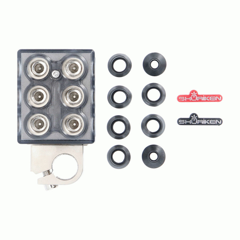 Shuriken SK-TML-BLKC Brass Bus Bar Block - Gate Lock Technology