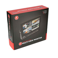 Charger l'image dans la galerie, iBeam TE-9VS-4 Commercial Quad-View Monitor - 9 Inch