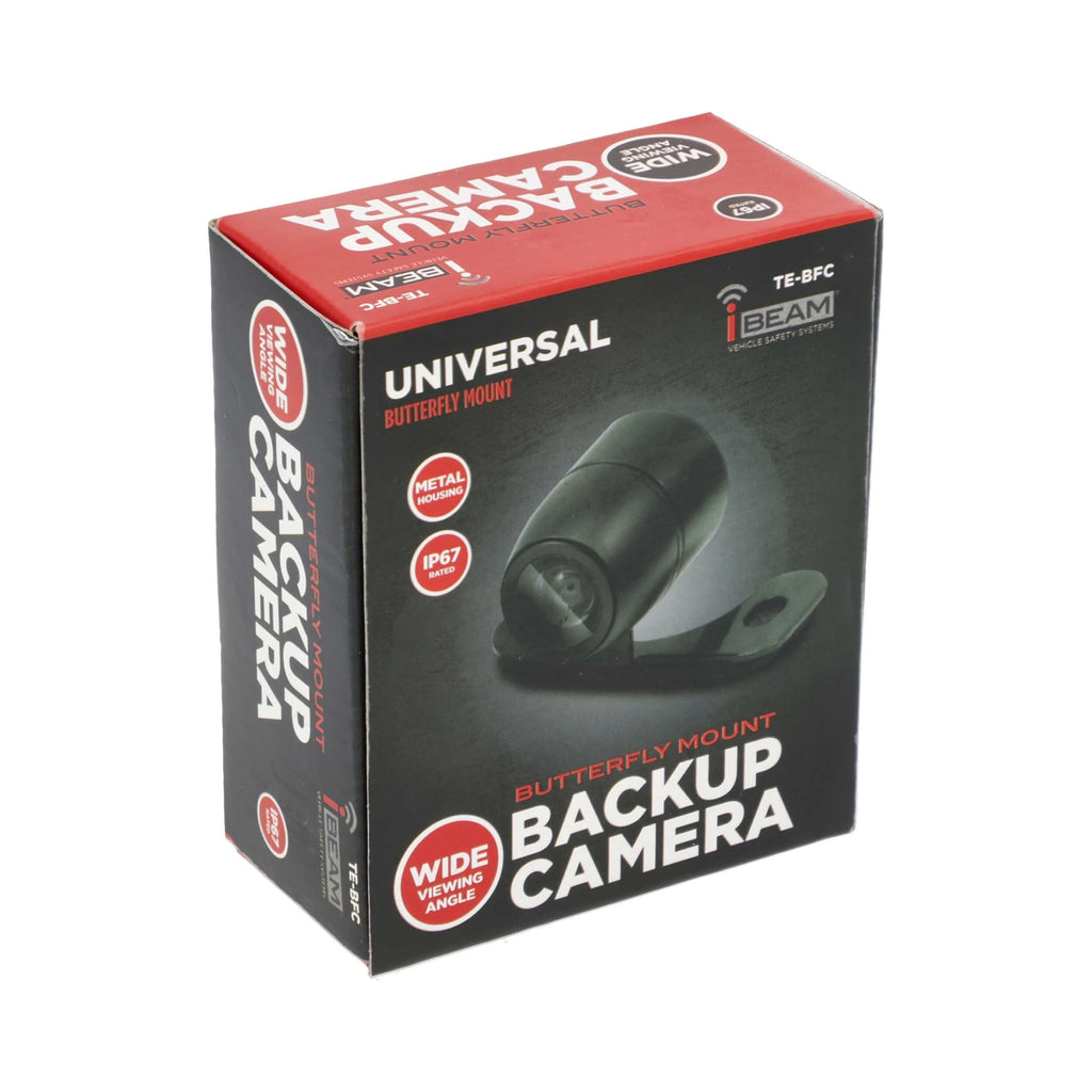 iBeam TE-BFC Improved Butterfly Mount Backup Camera with Metal Housing