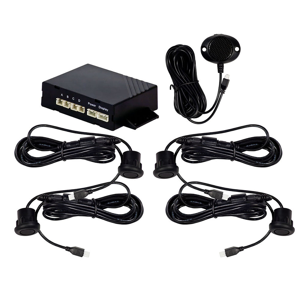 iBeam TE-BR4PSK Rubber Rear Parking Assist Kit