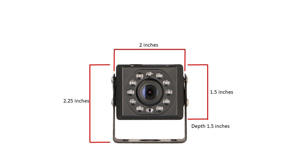 iBeam TE-CCMM1 Universal Mini Commercial Camera with 11 IR LED's