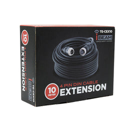 iBeam TE-CEX10 Commercial 4-Pin Din 10 Meter Extension Cable