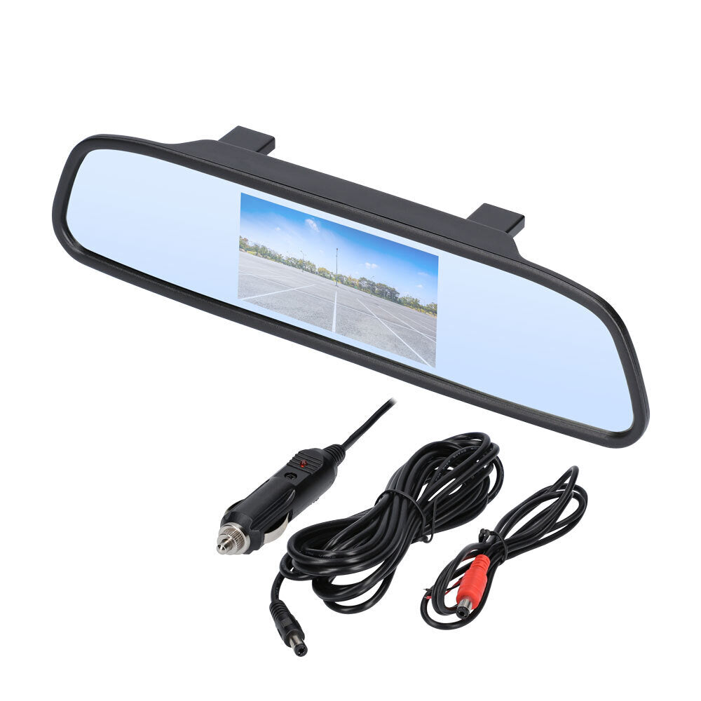 iBeam TE-CM43 4.3 Inch Clip-on Mirror Monitor