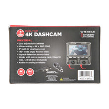 Load image into Gallery viewer, iBeam TE-DVR-DL4K 4K Dual-View Dash Camera With DVR