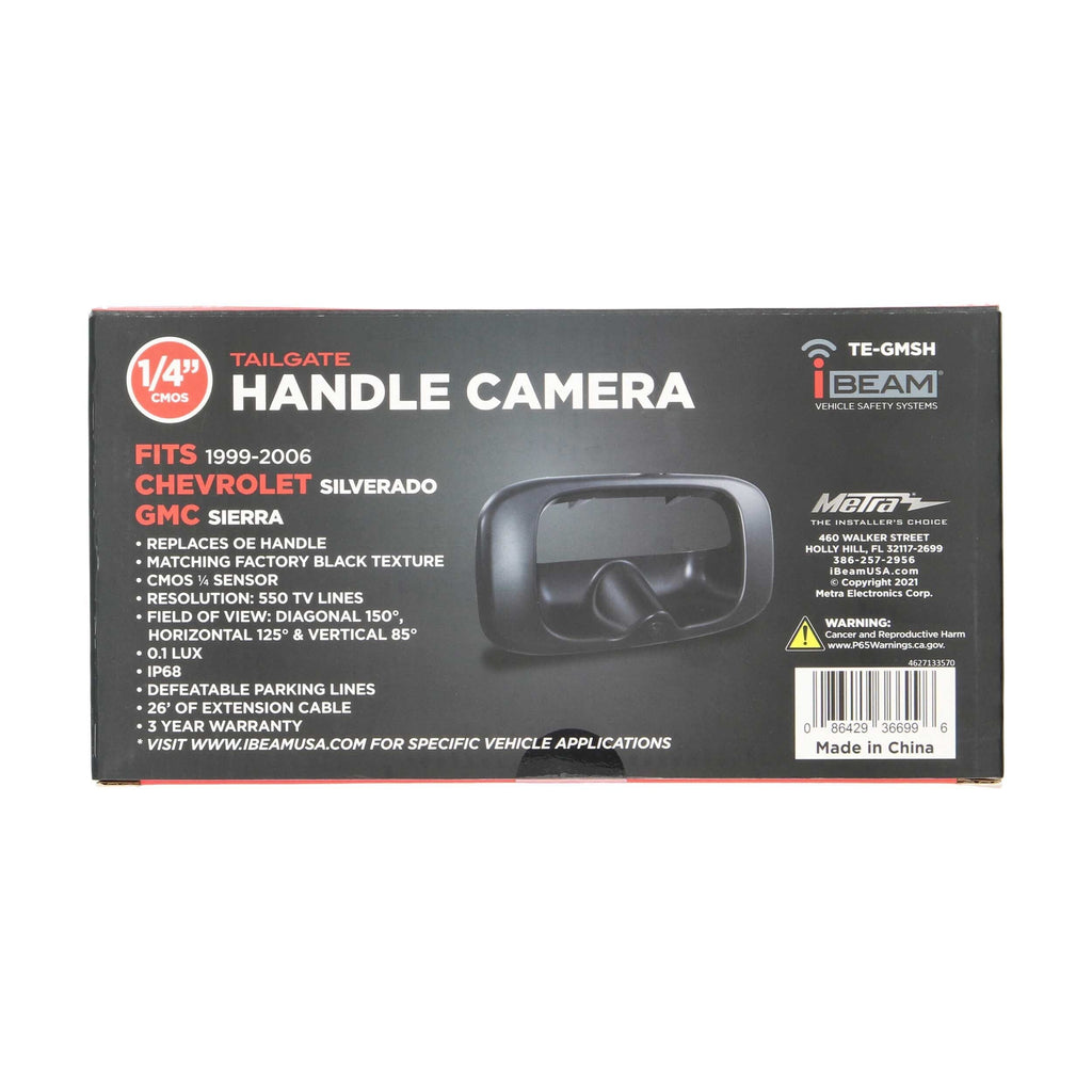 iBeam TE-GMSH Chevrolet Silverado/GMC Sierra Tailgate Handle Camera 99-06
