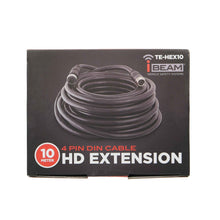 Load image into Gallery viewer, iBeam TE-HEX10 HD 4 Pin DIN Cable Extension Cable - 10 Meters